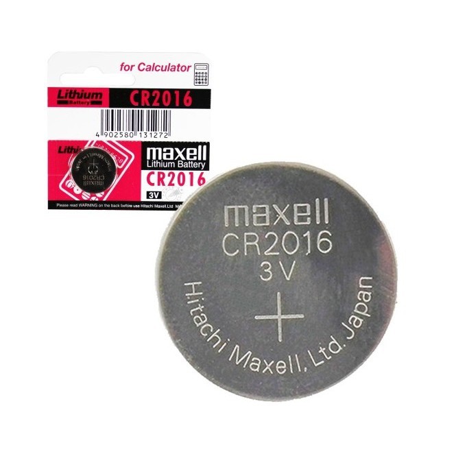 Pin CR2016 - 2016 Maxell Lithium 3v - Pin Remote Smartkey Ô tô Xe Máy Đồng Hồ Chính Hãng Giá Rẻ Dạng Cúc Áo
