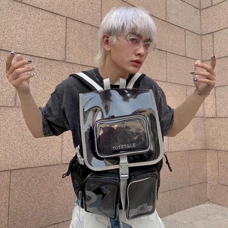 Balo Tote Talk NHỰA (tặng full tag và giấy thơm vukita157)