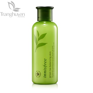 Nước hoa hồng Innisfree trà xanh green tea balancing skin ex