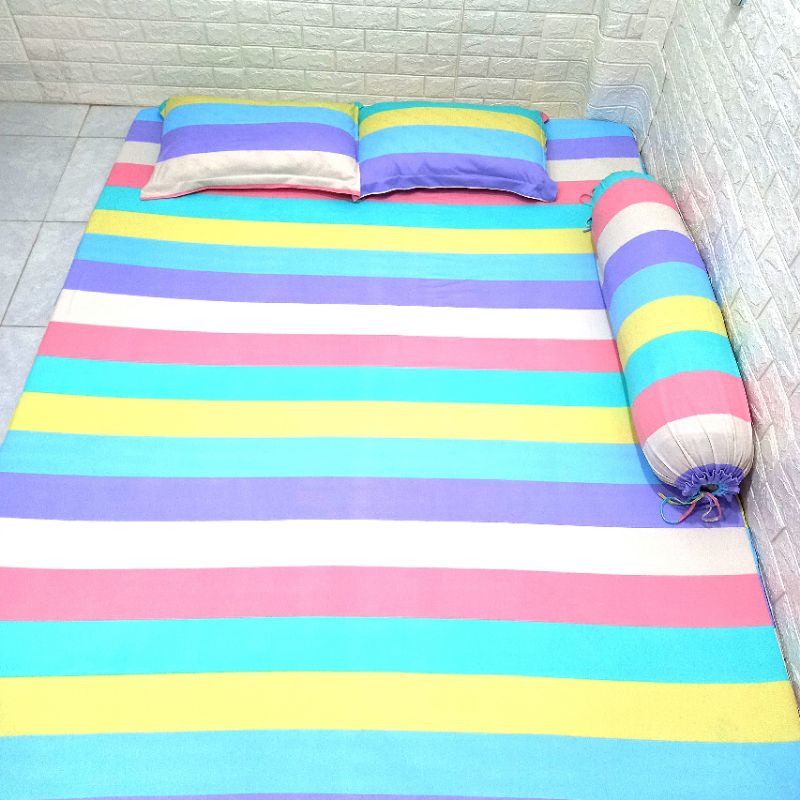 BỘ DRAP THUN HÀN QUỐC PASTEL 4 MÓN