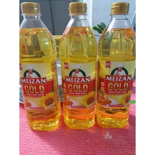 Combo dầu ăn meizan 1l cho khách