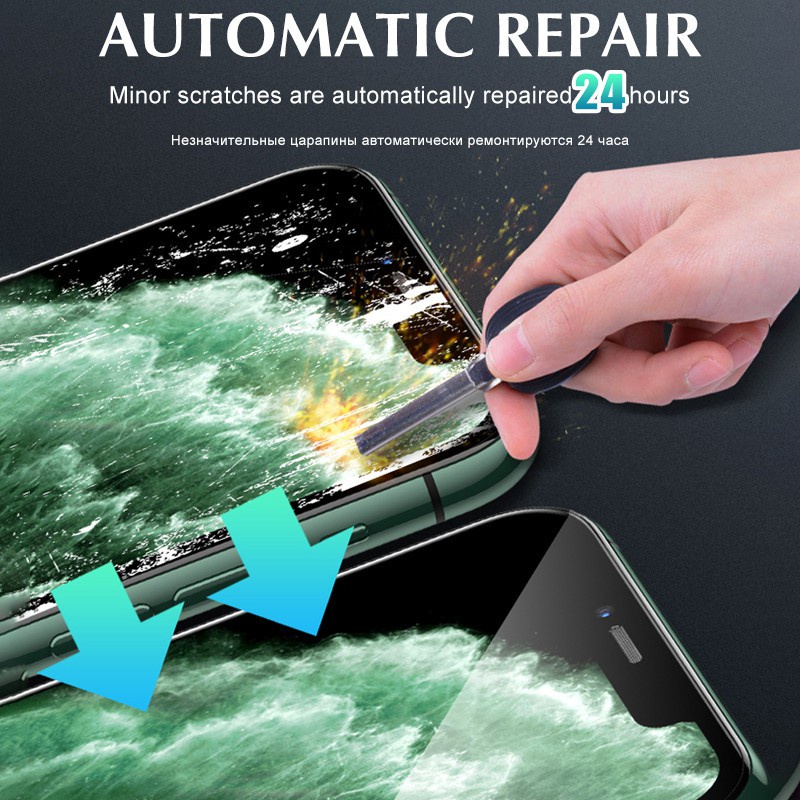 Miếng dán PPF trong suốt mặt trước sau cho iPhone 14 13 12 11 Pro Max X XS XR 6 6S 7 8 Plus SE