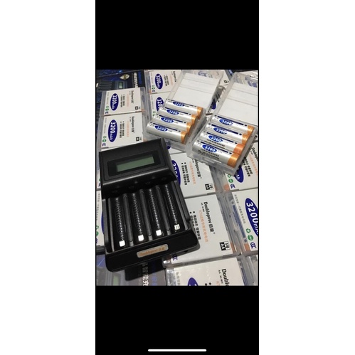 Bộ xạc pin micro Aa/Aaa