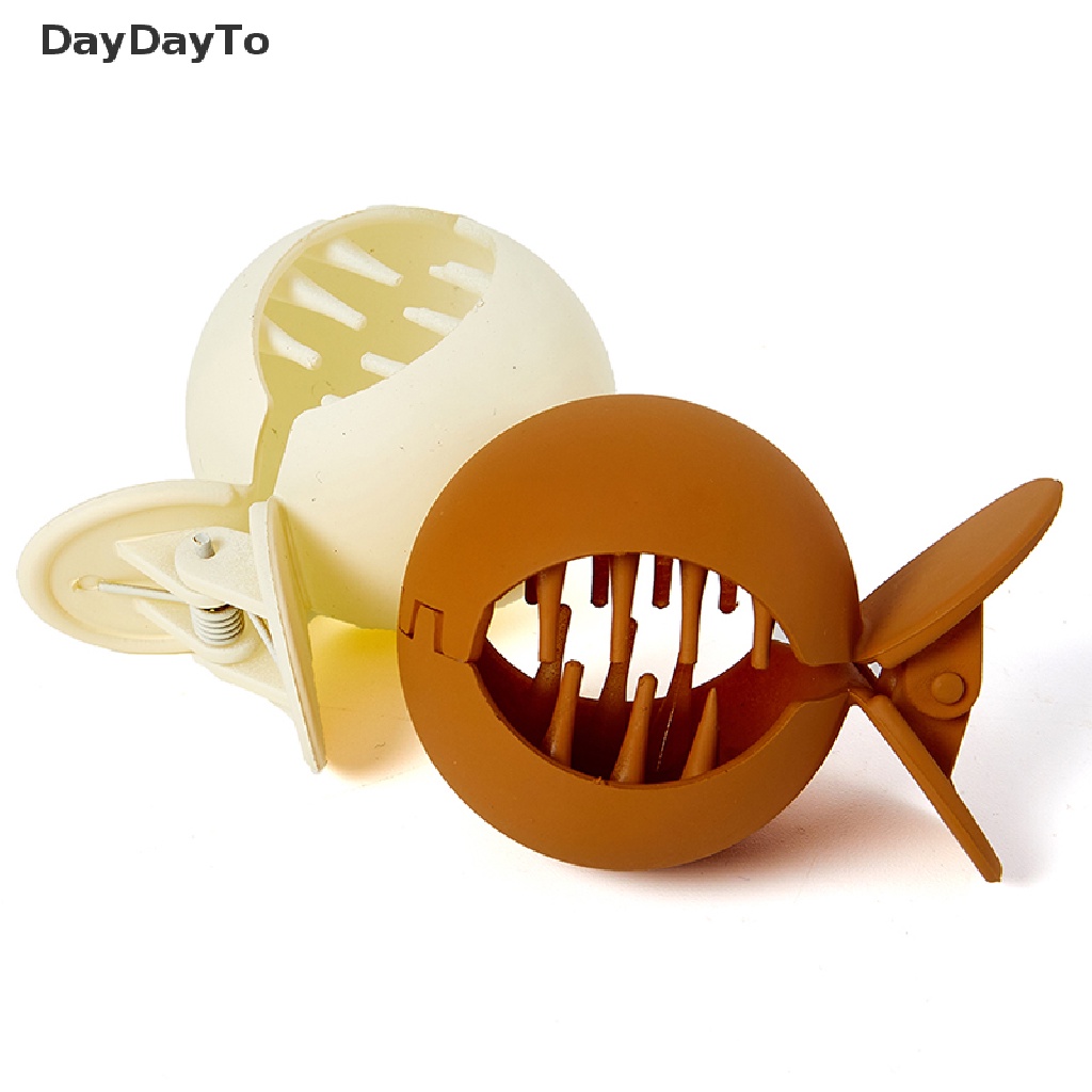 1 Kẹp Tóc Dạng Nhám Màu Trơn Hình Đầu Cá Mập Độc Đáo