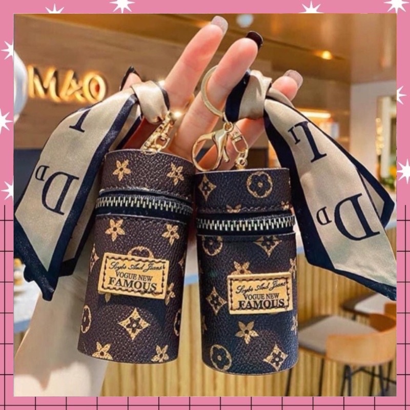 Móc Khoá Phụ Kiện Mini Túi Nhỏ Kèm Khăn Treo Tiện Lợi