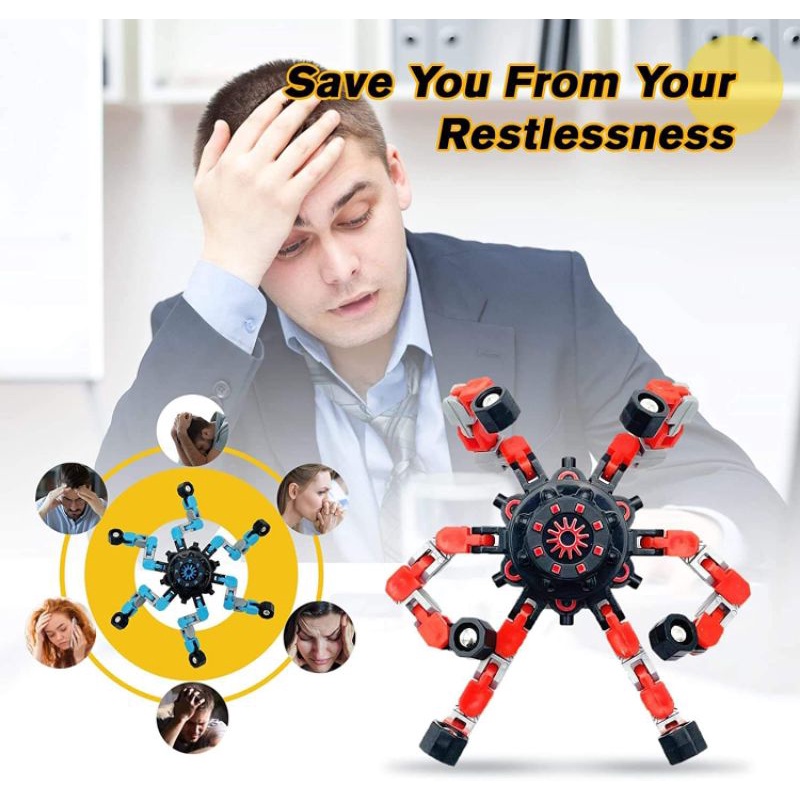 Con Quay Spinner Nhền Nhện Biến Hình Avenger - shopbecat