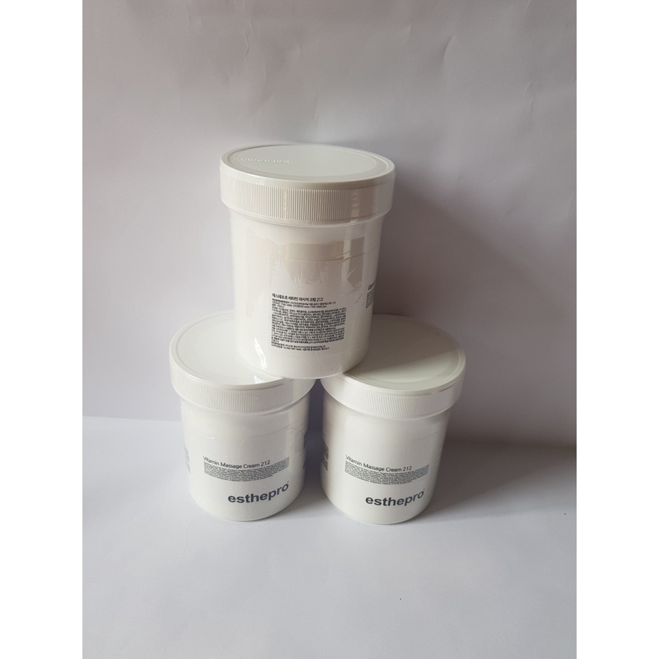 Kem massage collagen Esthemax 213, 1kg dành cho Spa giúp nâng cơ chống kích ứng chính hãng Esthepro Hàn Quốc