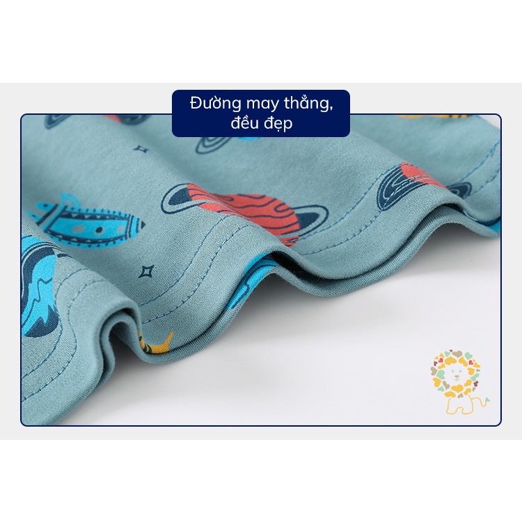 Áo bé trai WELLKIDS áo thun dài tay cho bé in hình vui nhộn chất cotton hàng xuất Âu Mỹ