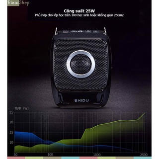 Máy trợ giảng không dây có bluetooth Shidu SD-S92 (02 micro)