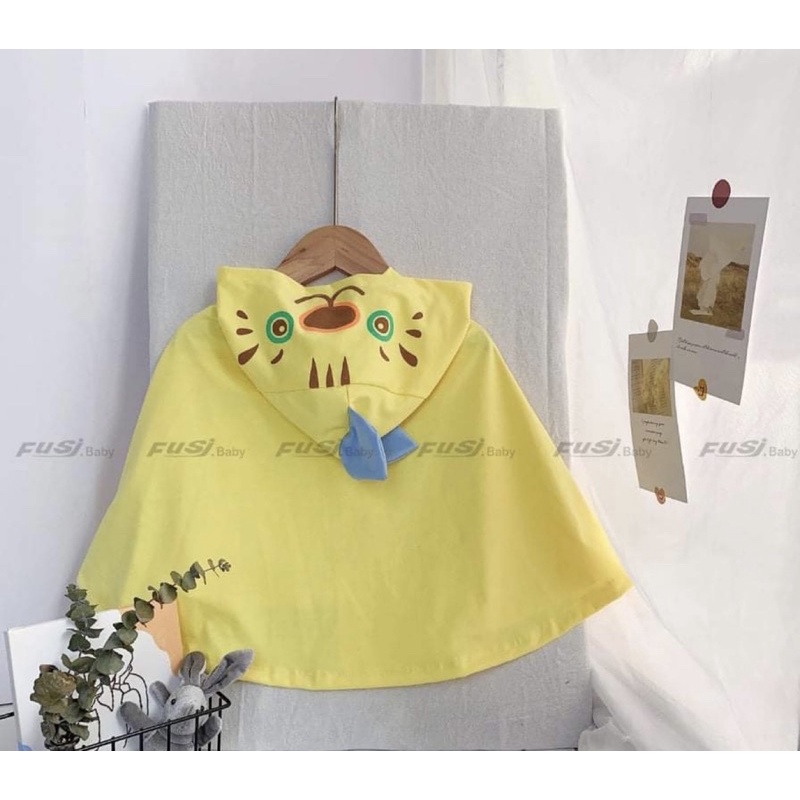 Áo Choàng PONCHO Chống Nắng, Chống Gió Cho Bé Cánh Dơi GÍA TẠI XƯỞNG