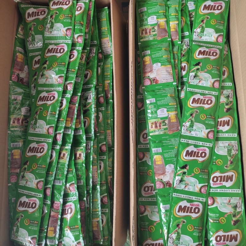 Sữa bột 3 trong 1 Nestlé MILO Dây - Dây 10 gói x 22g