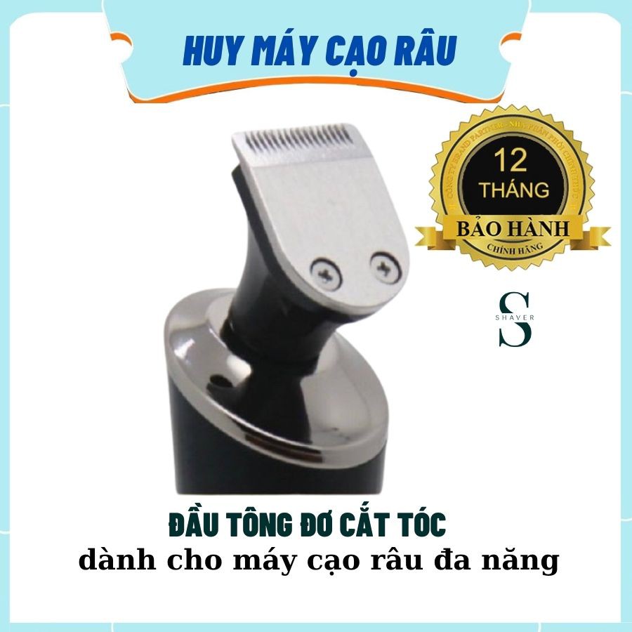 Phụ kiện tông đơ sắt cho các dòng máy cạo râu đa năng,bao gồm 3 cữ