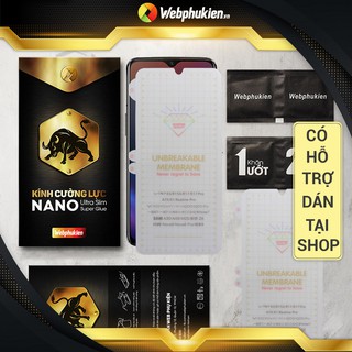 Miếng dán dẻo PPF cho One Plus, One Plus 7 Pro/ 7T Pro/ 8/ 8 Pro hiệu Webphukien