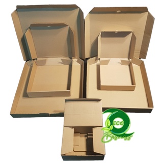 10 Hộp pizza thức ăn donut bao bì kraft thân thiện môi trường eco take away