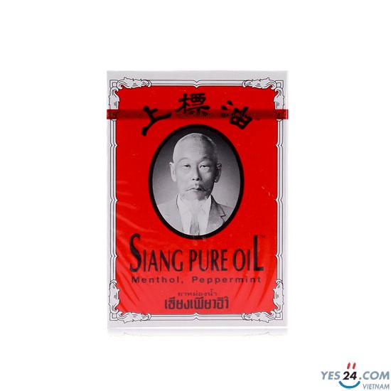 Dầu gió ông già Thái 7cc - Siang Pure Oil - Chính hãng