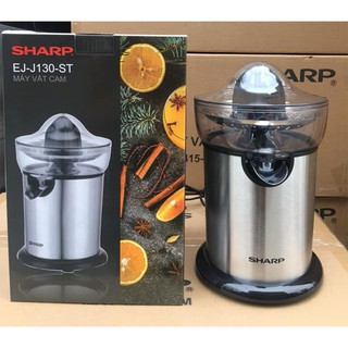 MÁY VẮT CAM SHARP EJ-J130-ST ( MỚI 100%, BẢO HÀNH CHÍNH HÃNG 1 NĂM)