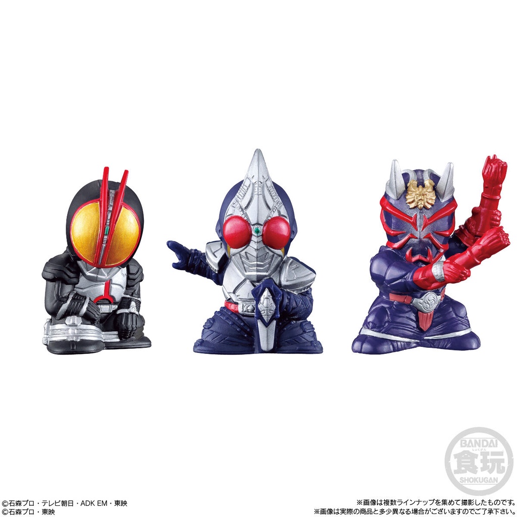 Đồ chơi Candytoy Fig ngón tay Kamen Rider Revice set tổng hợp - Siêu nhân mặt nạ Revice.