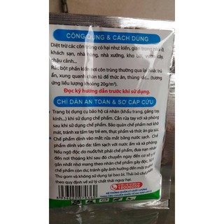 Bộ 10 gói Phấn bột diệt kiến VIPESCO (500gram)