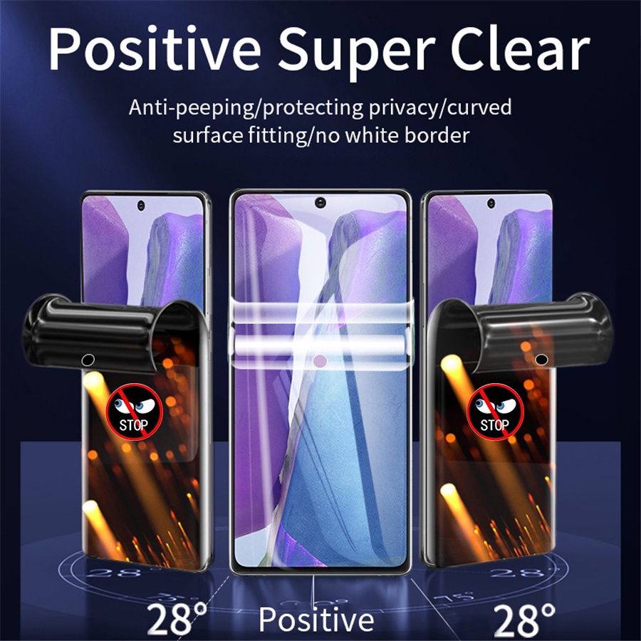 Miếng Dán Hydrogel Mềm Bảo Vệ Màn Hình Chống Nhìn Trộm Cho For iPhone 13 12 11 14 15 Pro Max 13 Mini X XR XS Max 6 7 8 14 15 Plus SE 2020