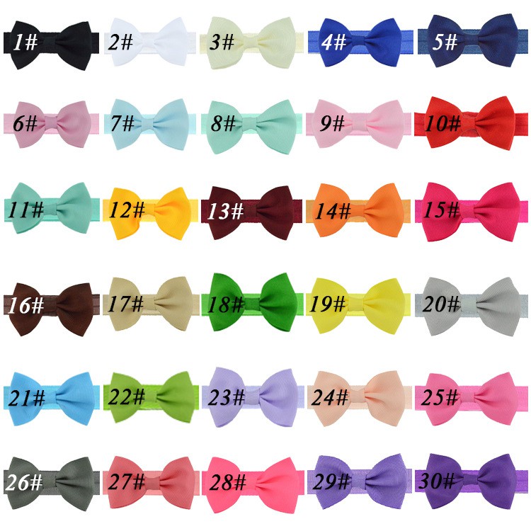 Băng đô thun co giãn hình nơ gân nhỏ cho trẻ em LINK 2/2