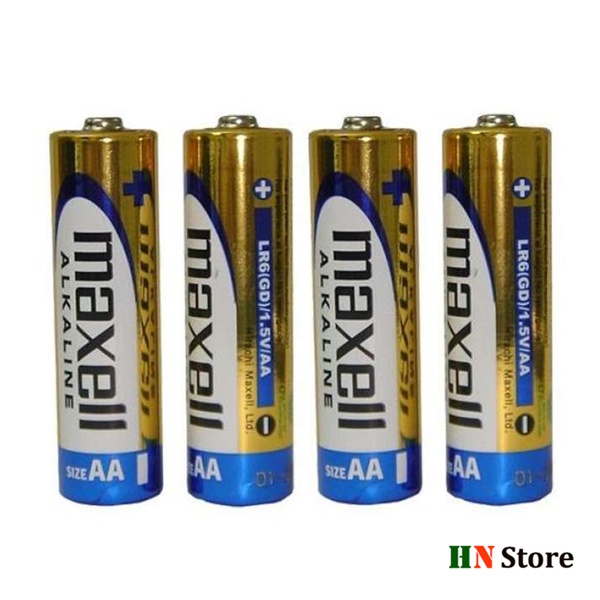 Vỉ 2 Viên Pin AA - AAA (Pin Tiểu) Maxell Alkaline Chính Hãng Cho Chuột Không Dây, Đồng Hồ, Điều Khiển