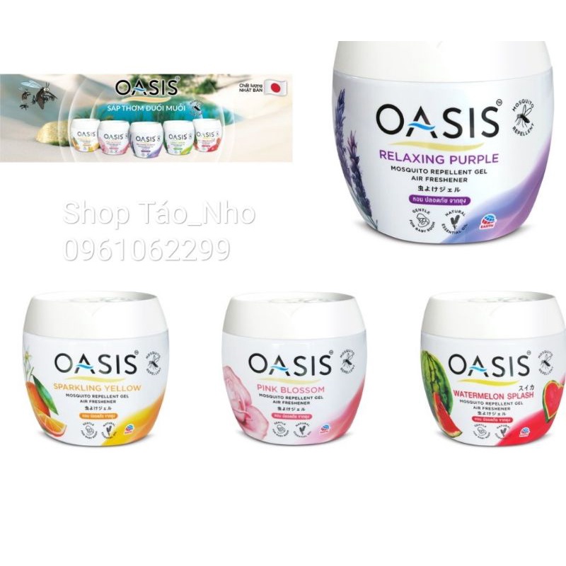 Sáp thơm đuổi muỗi OASIS