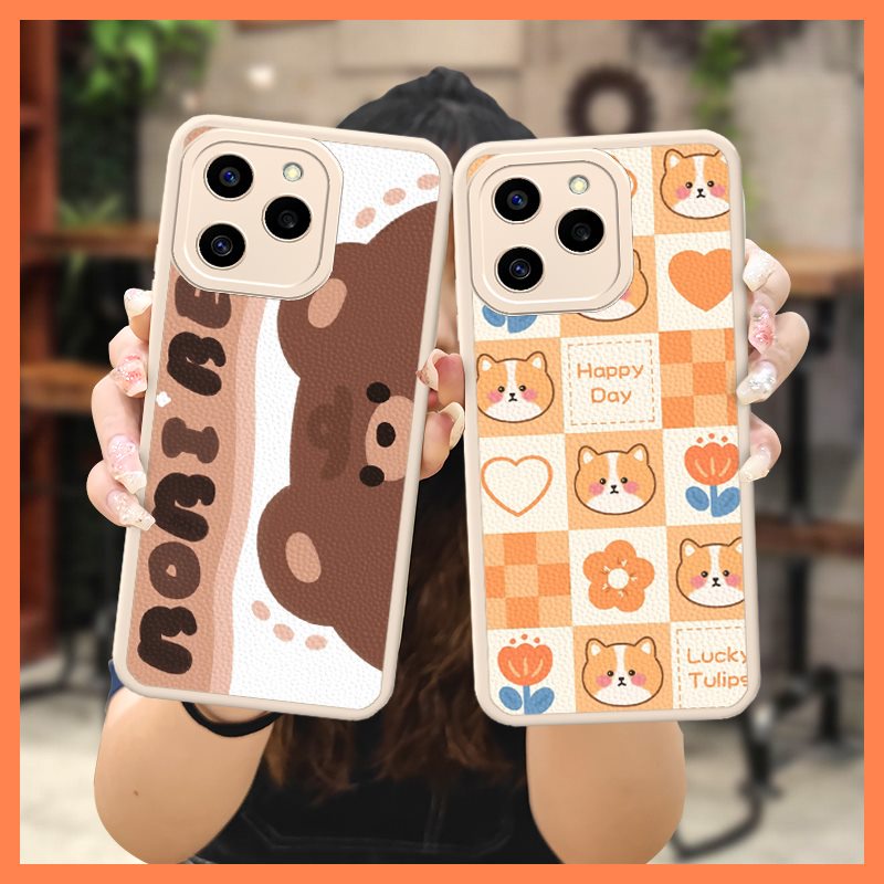 personality Silica gel Phone Case For Huawei Honor60 SE Men's and Women's The New simple couple Back Cover