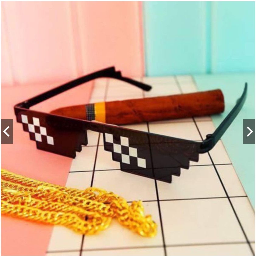 [Chuyên Buôn] ► Kính Thug Life ◄ (Bản Ngắn) - Deal with it! - Tặng nút chống bụi cho điện thoại | BigBuy360 - bigbuy360.vn