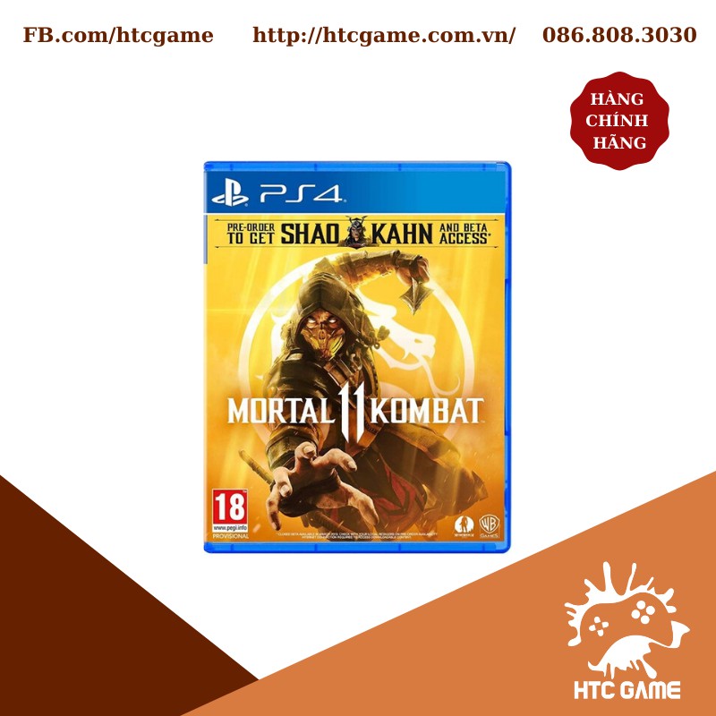 Đĩa game Mortal Kombat 11 - Game PS4 / PS5