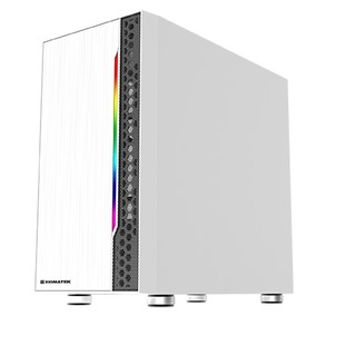 Vỏ case xigmatek gemini arctic: premium m-atx, led rgb