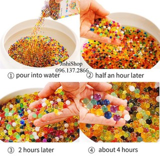 Đồ chơi hạt nở nhiều màu sắc