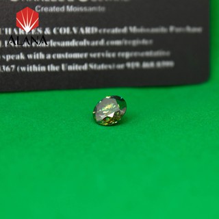 Đá Moissanite hình tròn Size 3Ly