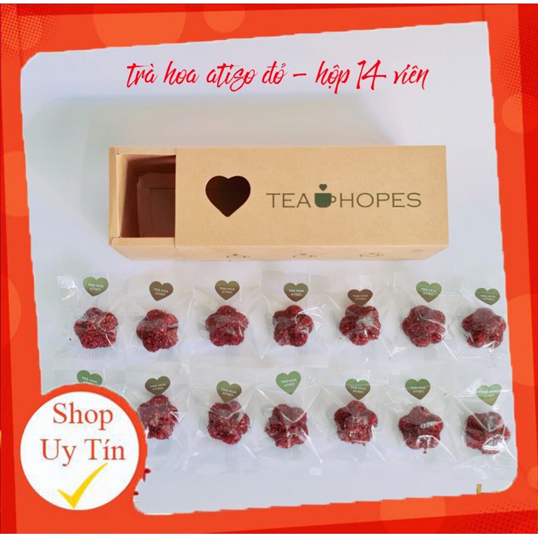 Hộp trà ma thuật Tea Hopes - Vị Atiso Hibiscus - 190g | BigBuy360 - bigbuy360.vn