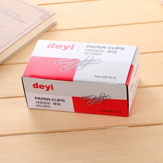 3 Ghim Giấy Deyi Inox 70Psc