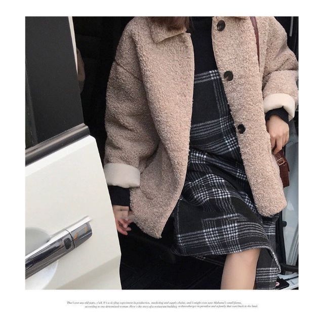 Áo khoác lông cừu bao hàng loại 1 | BigBuy360 - bigbuy360.vn