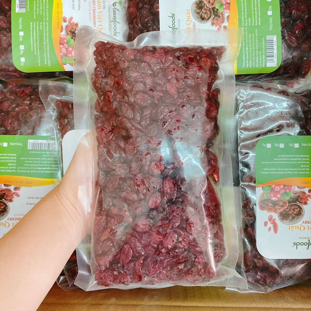 [SIÊU RẺ] CHIÊT LẺ NAM VIỆT QUẤT SẤY KHÔ (CRANBERRY)