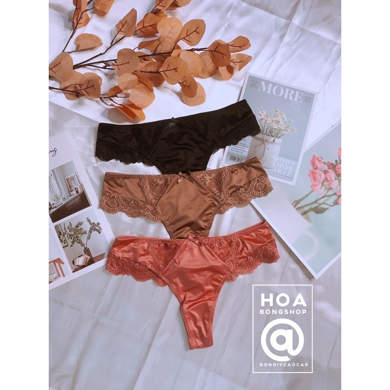 Quần Lọt Khe Lụa Ren Sexy Cao Cấp