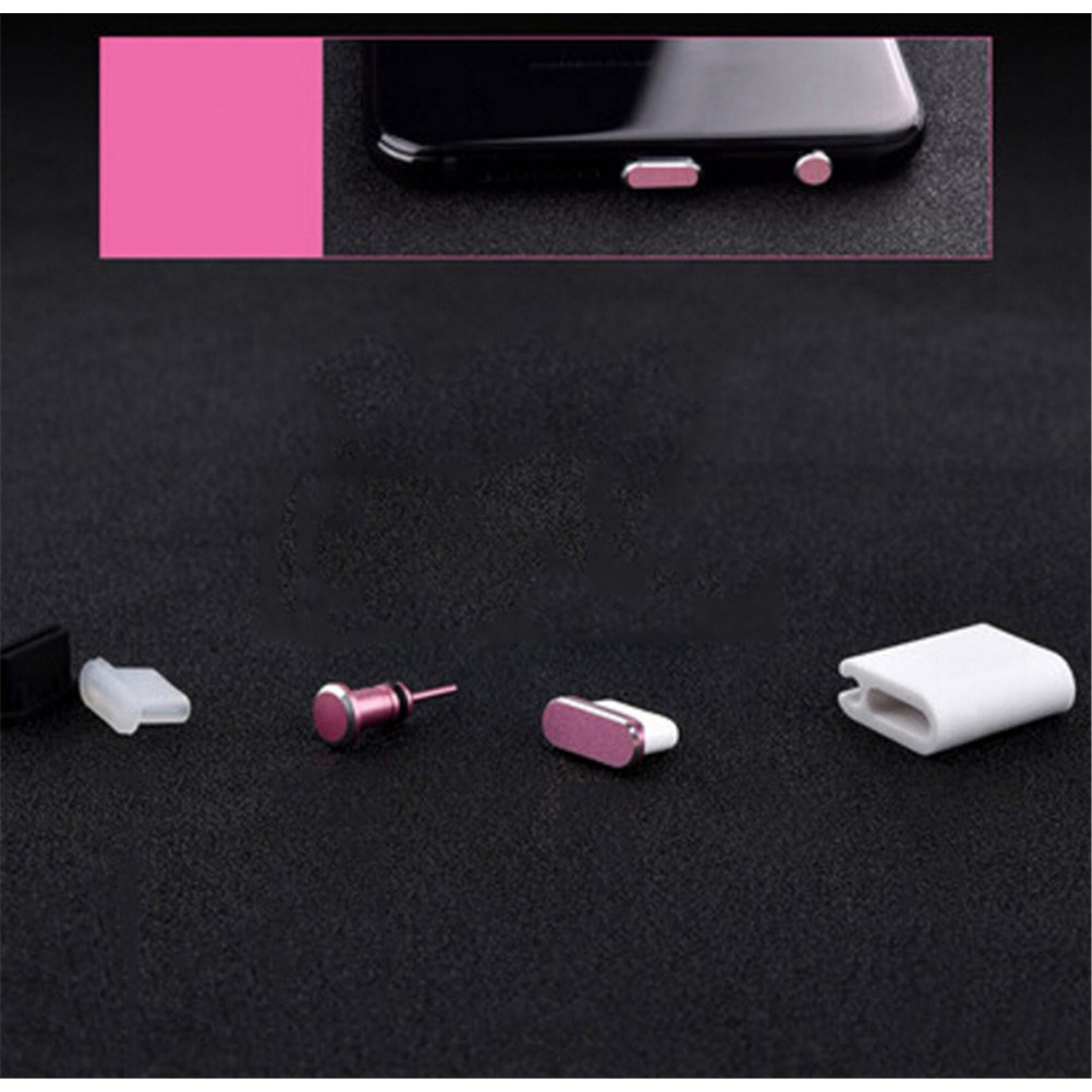 1 Bộ Nút Bịt Chống Bụi Cho Cổng Sạc USB Type C