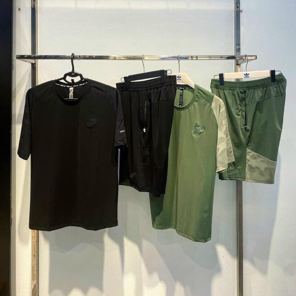 Bộ Thể Thao Nam Tay Loang Phối Lưới Thông Hơi