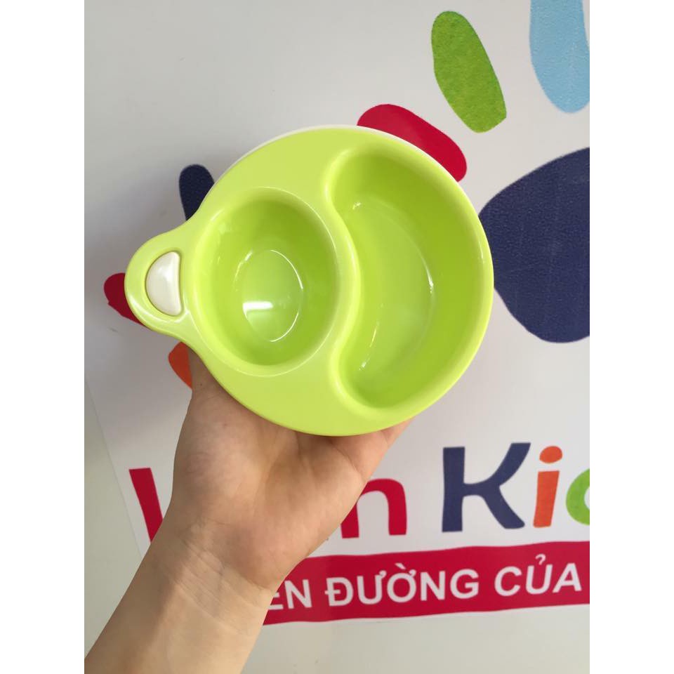 Combo bát ăn chia ngăn cho bé Paku Paku (Nhật Bản)