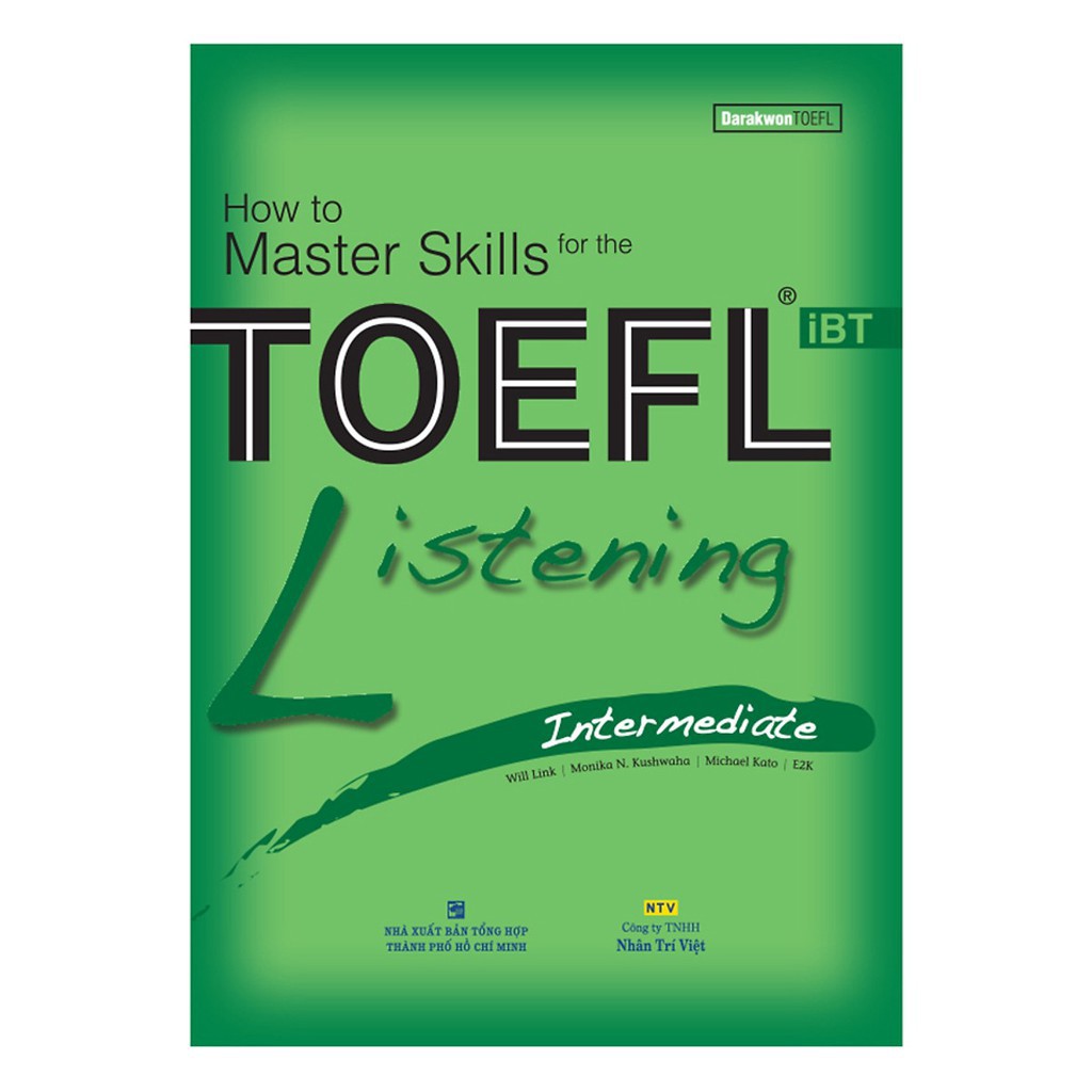 Sách - How To Master Skills For The TOEFL iBT: Listening Intermediate (With Audio CD) - NTV