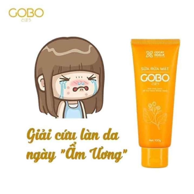Sữa rửa mặt Gobo làm sạch sâu Cỏ Cây Hoa Lá 100g | BigBuy360 - bigbuy360.vn