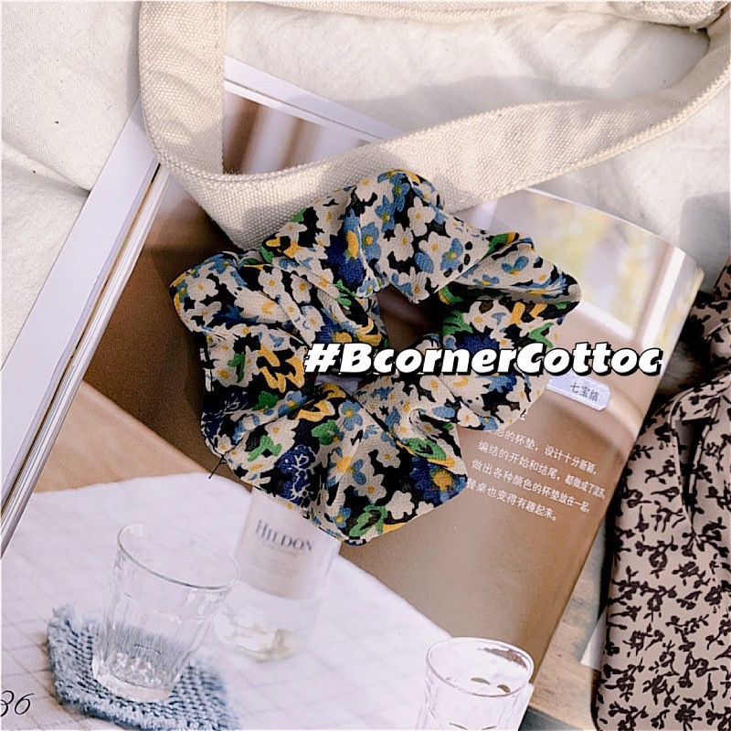 Cột Tóc Vải Nhiều Hoa - COT1097