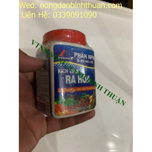 Phân bón lá NPK cao cấp 0-40-40 Kích Thích Ra hoa trên mọi loại cây trồng