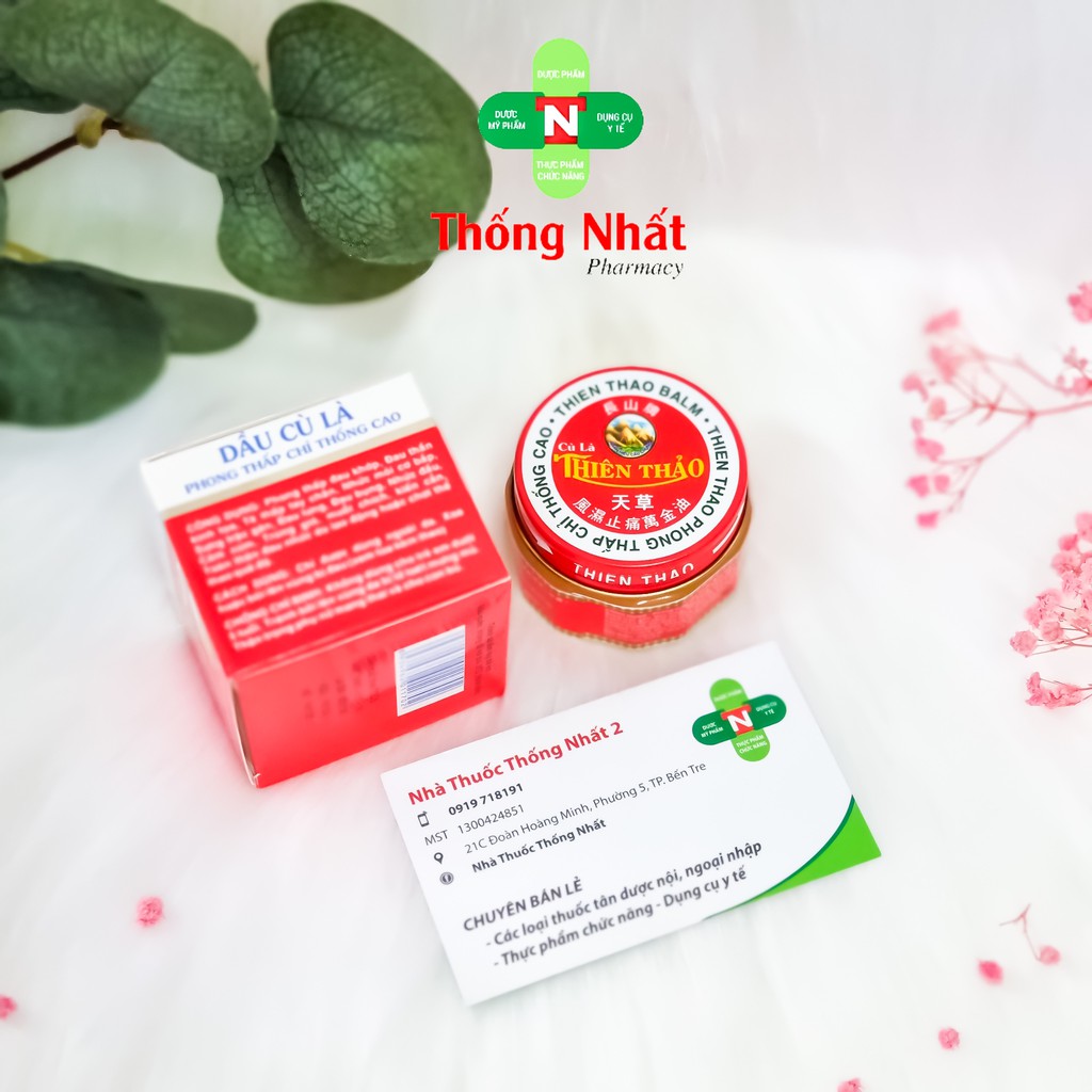 [CHÍNH HÃNG] - DẦU CÙ LÀ THIÊN THẢO HỘP LỚN (30G)