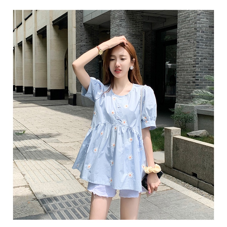 Áo Bầu Xinh Sơ Mi Bầu Xinh Ab191