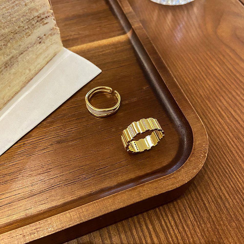 Nhẫn Vỏ Sò VANES1 Chất Liệu Kim Loại Thiết Kế Đơn Giản Sang Trọng