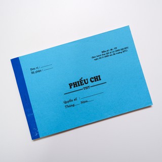 Phiếu thu/chi 2 liên 28 bộ