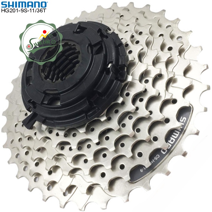 Líp xe đạp - Líp thả SHIMANO CS-HG201-11/36T 9 Speed - Chính hãng