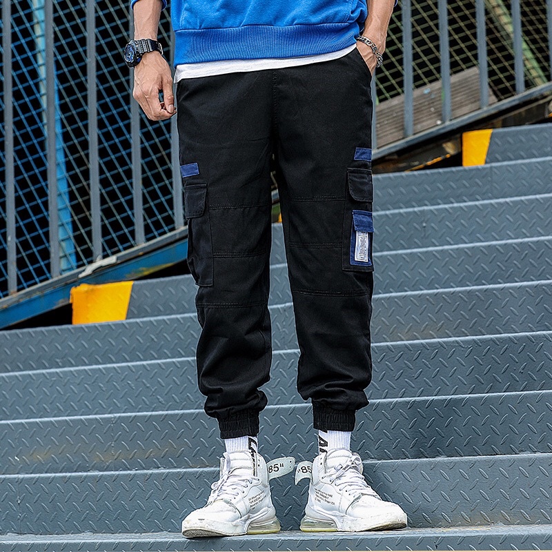 QUẦN JOGGER HỘP LÉ XANH DƯƠNG